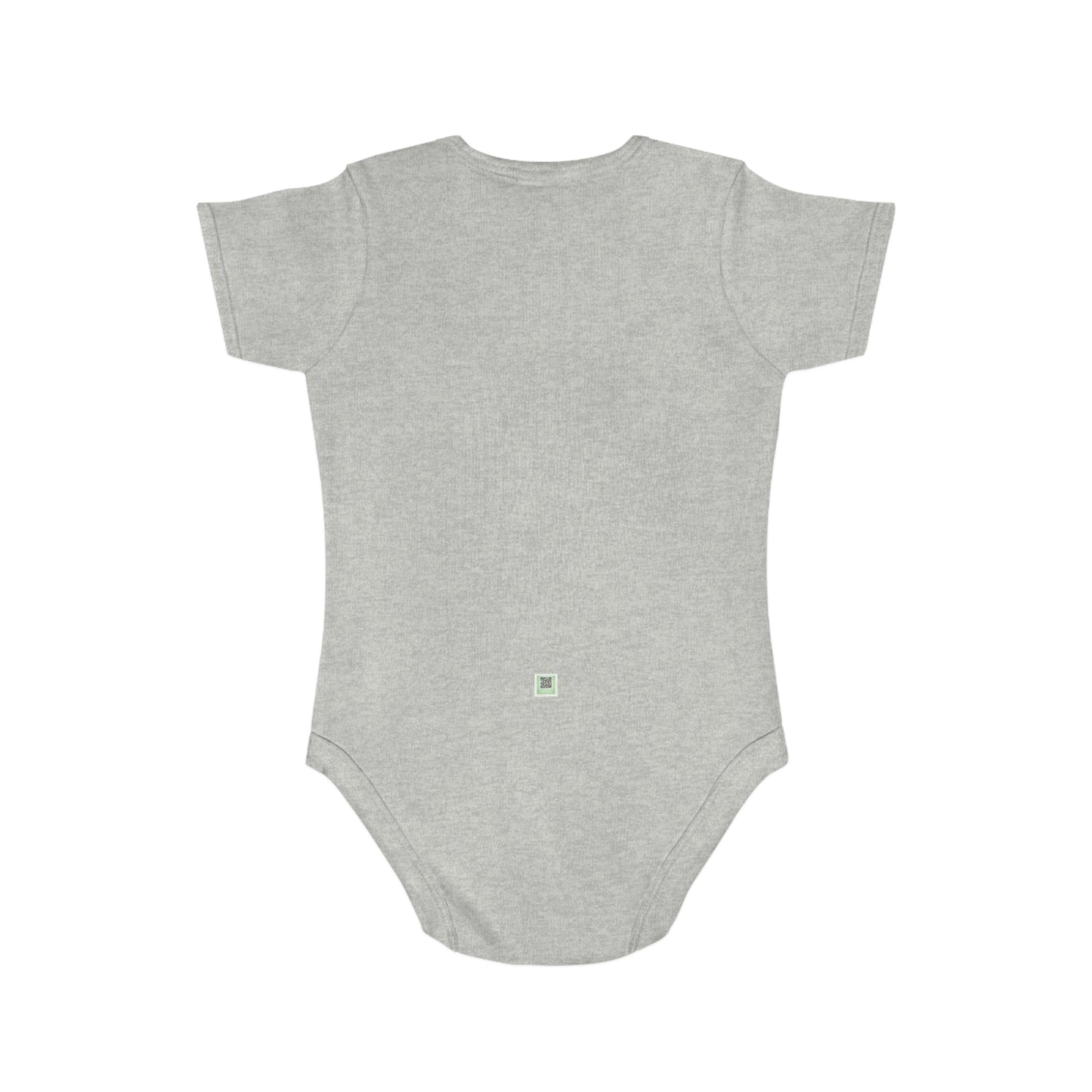 Organic Short Sleeve Baby Bodysuit *Giraffe*