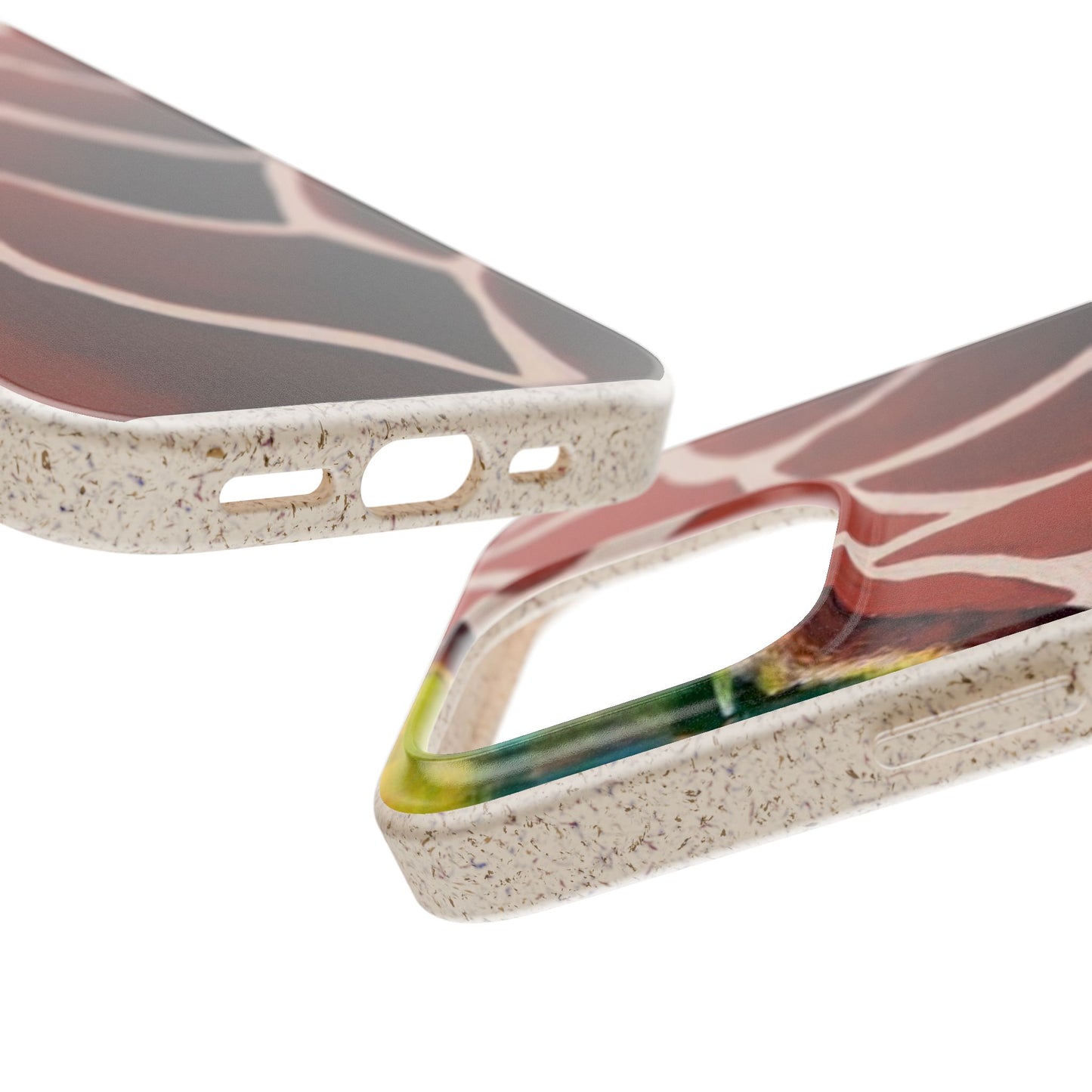Eco-Friendly Phone Cases, Biodegradable Cases with Giraffe Print, Sustainable