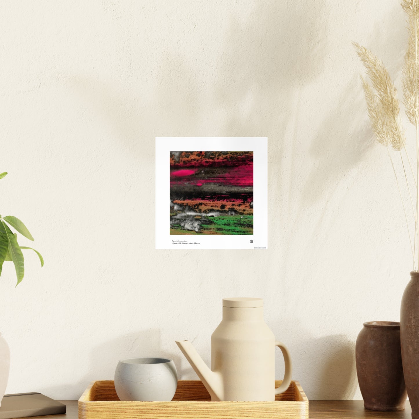 Fynbos, Abstract, FSC Paper Posters