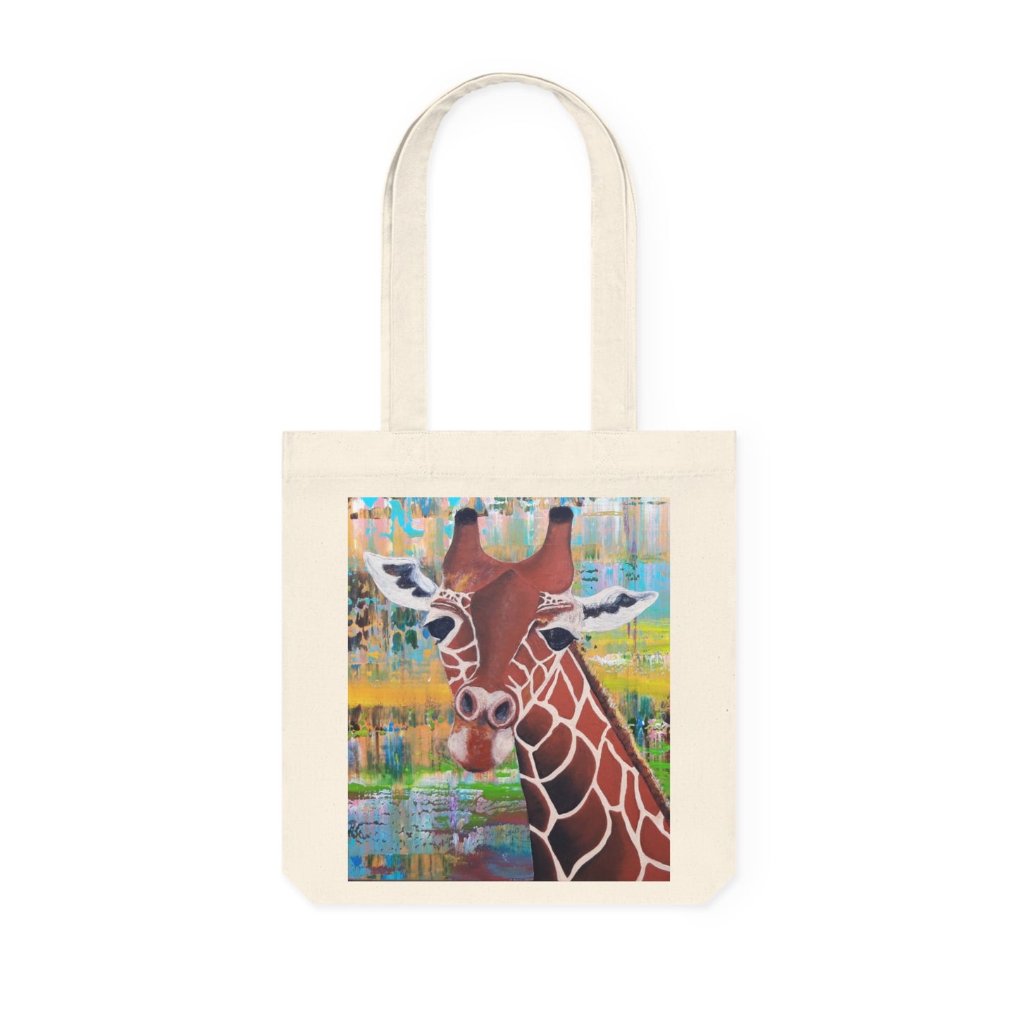 Colorful Natural Giraffe Eco-Friendly Shopping Bag