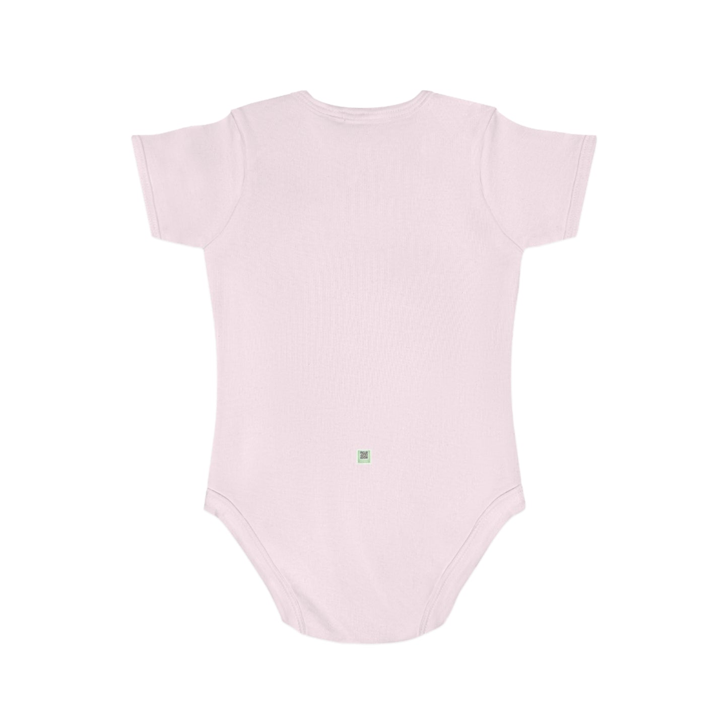 Organic Short Sleeve Baby Bodysuit *Giraffe*