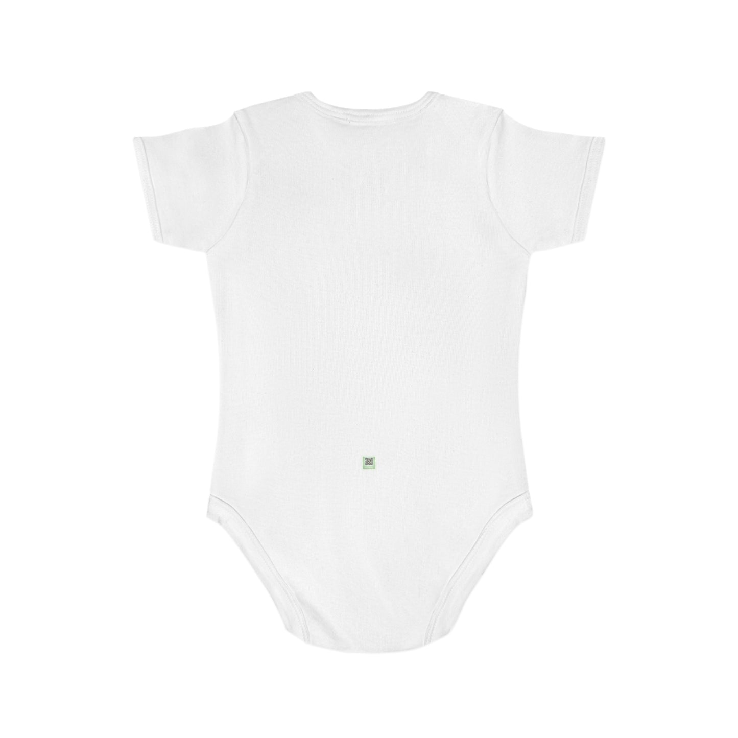 Organic Short Sleeve Baby Bodysuit *Tulip*
