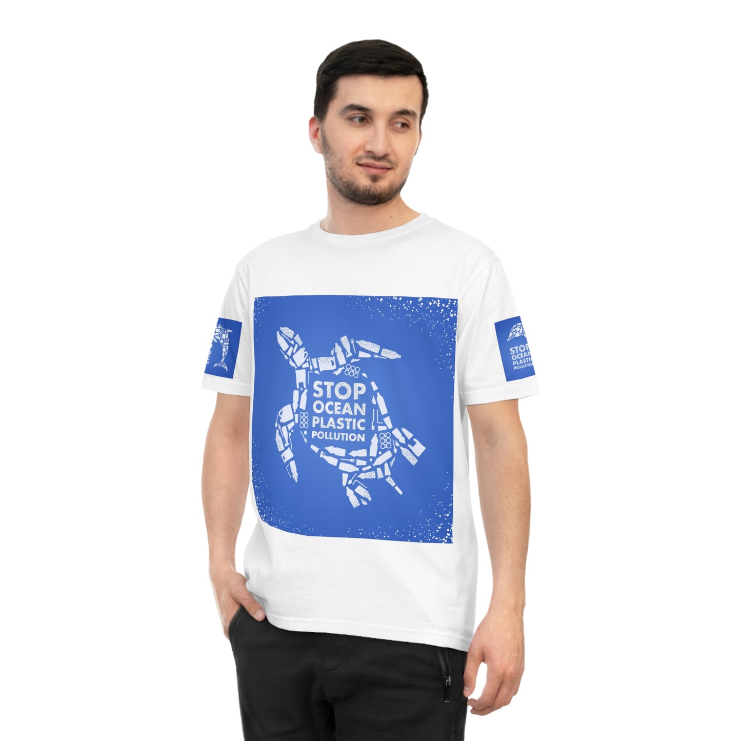 Organic Unisex Classic Jersey T-shirt *save our oceans ll*