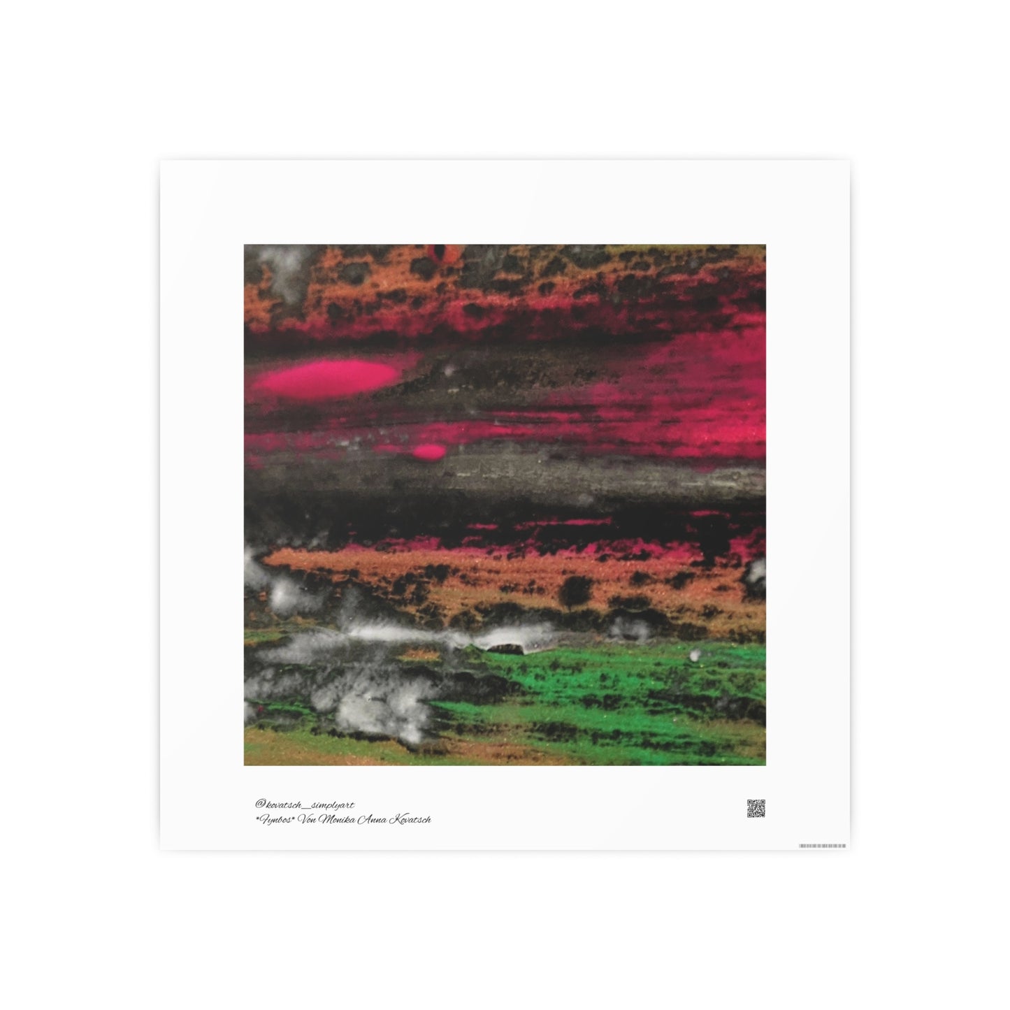 Fynbos, Abstract, FSC Paper Posters