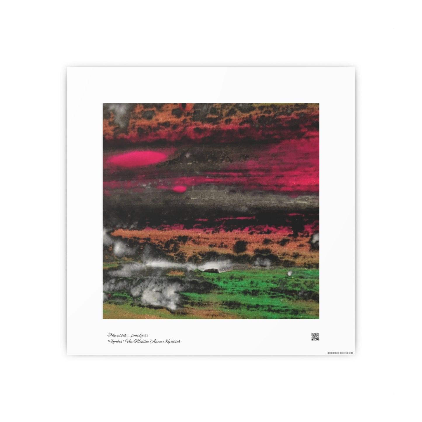 Fynbos, Abstract, FSC Paper Posters