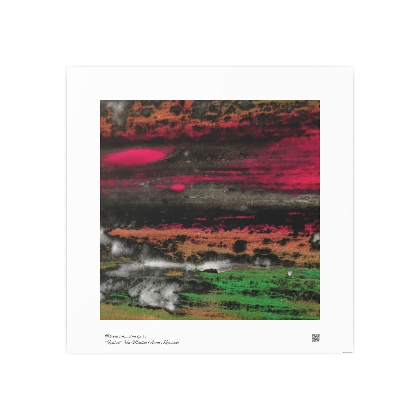 Fynbos, Abstract, FSC Paper Posters