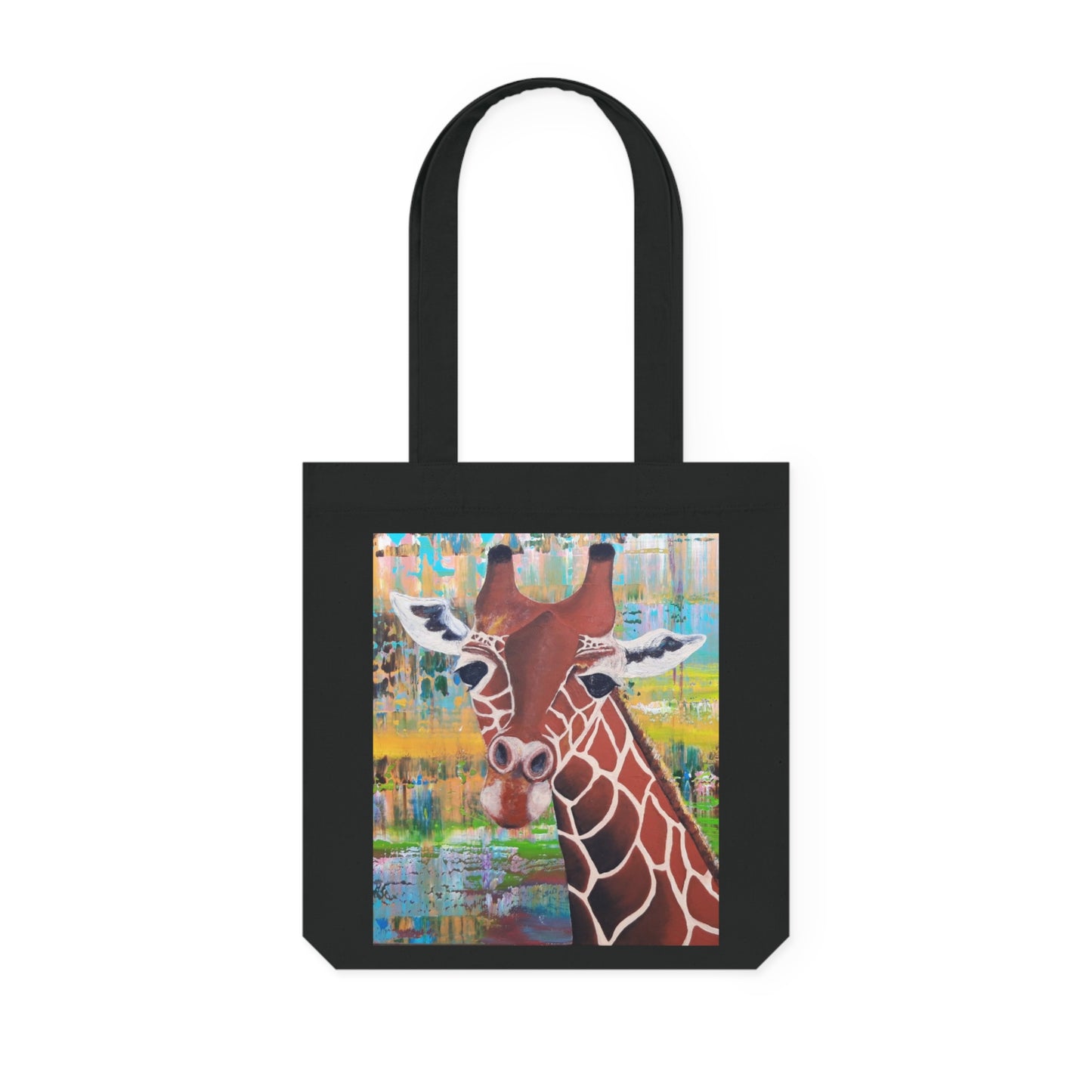 Colorful Natural Giraffe Eco-Friendly Shopping Bag