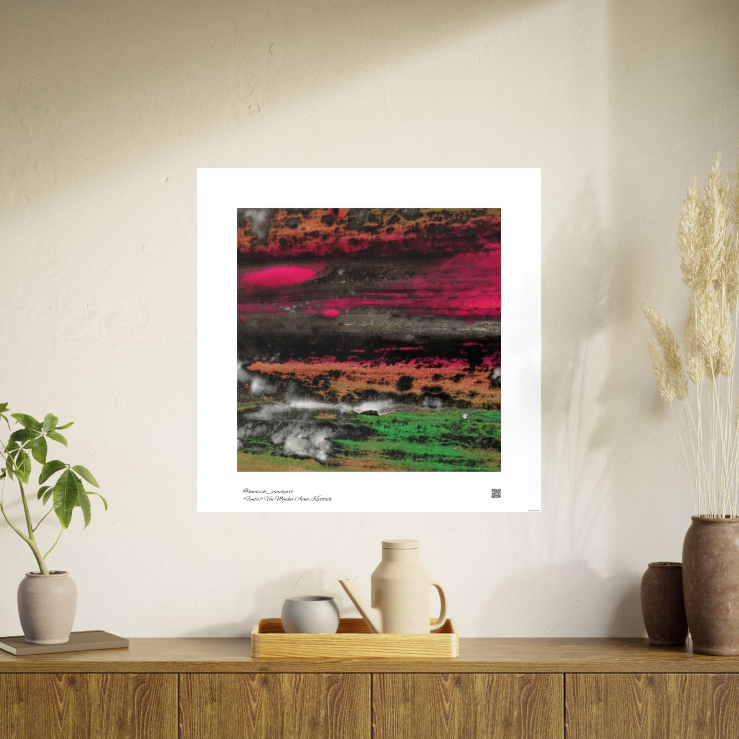 Fynbos, Abstract, FSC Paper Posters