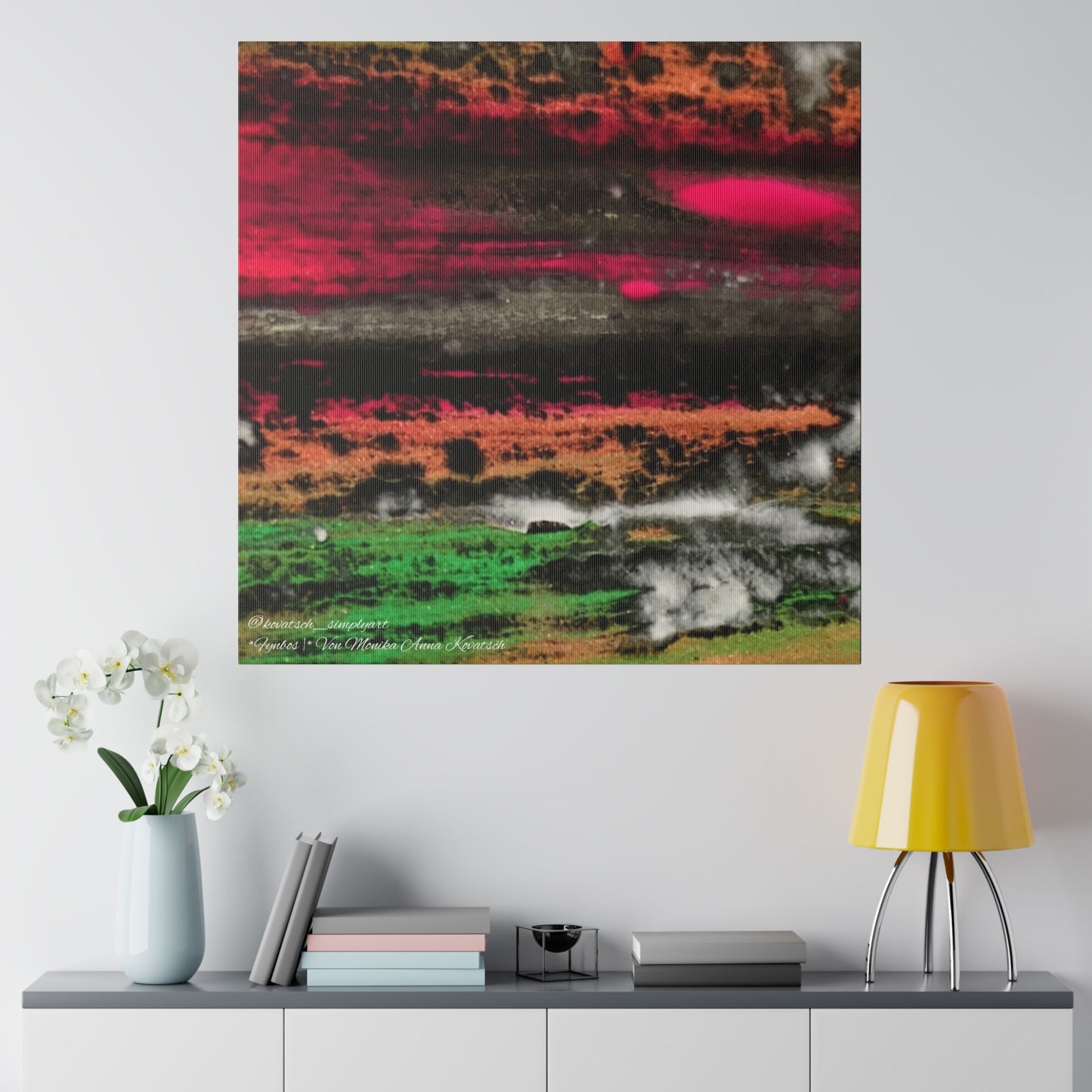 Fynbos l, Abstract, Matte Canvas, Stretched