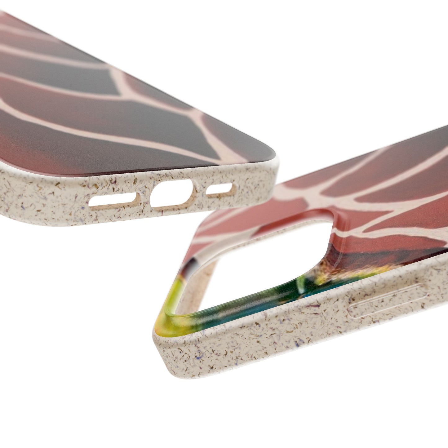 Eco-Friendly Phone Cases, Biodegradable Cases with Giraffe Print, Sustainable
