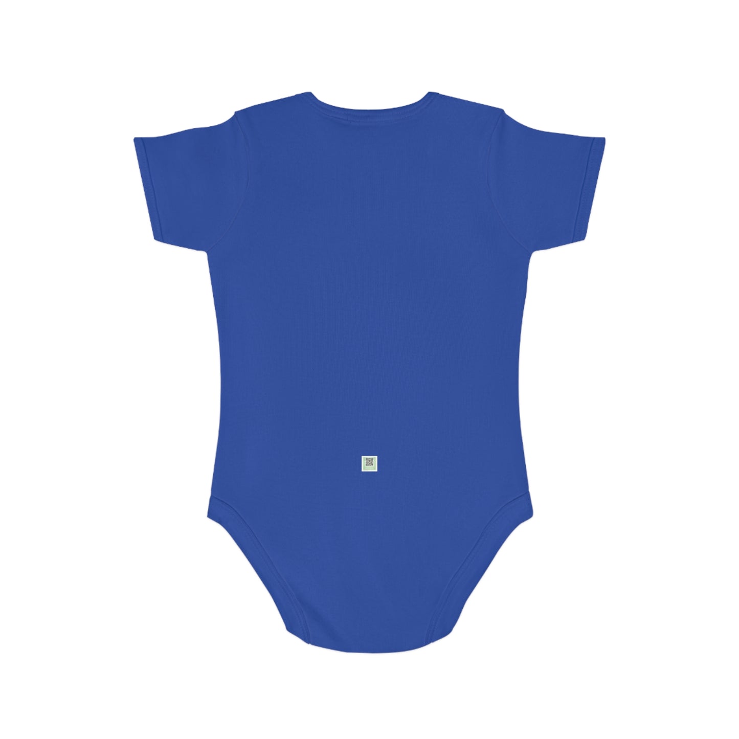 Organic Short Sleeve Baby Bodysuit *Giraffe*