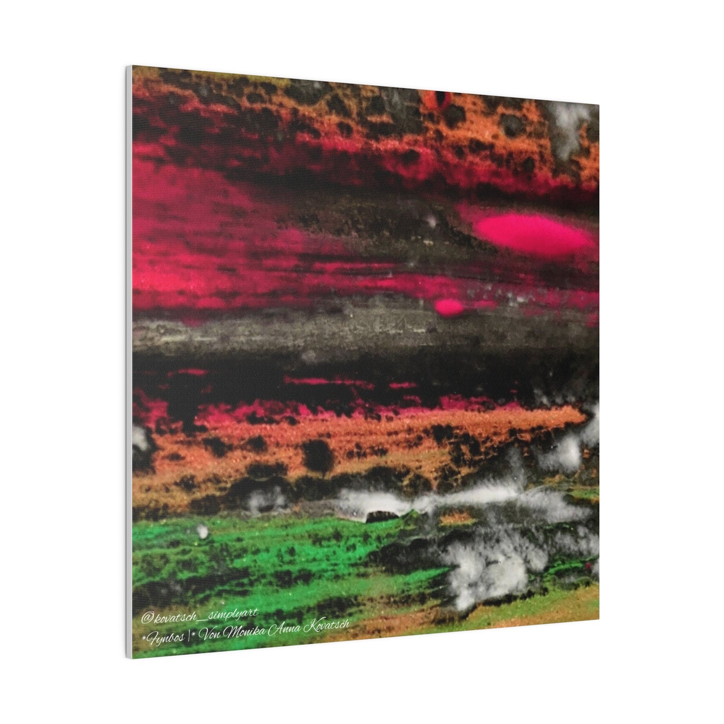 Fynbos l, Abstract, Matte Canvas, Stretched