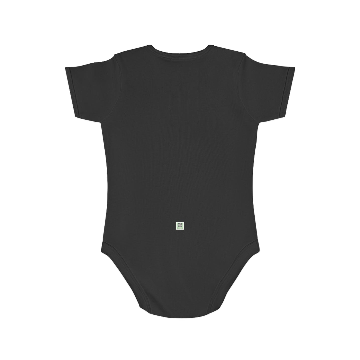 Organic Short Sleeve Baby Bodysuit *Giraffe*