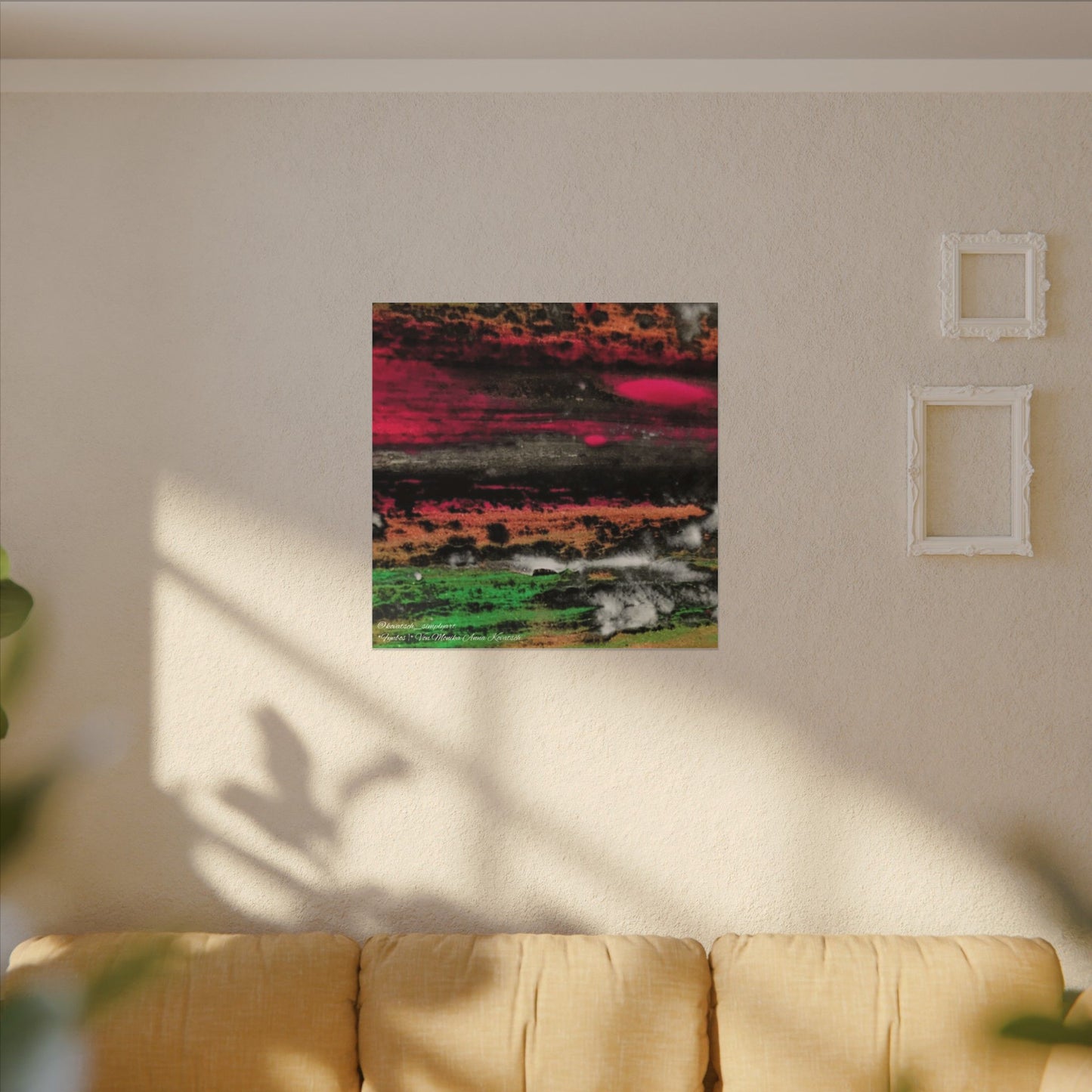 Fynbos l, Abstract, Matte Canvas, Stretched