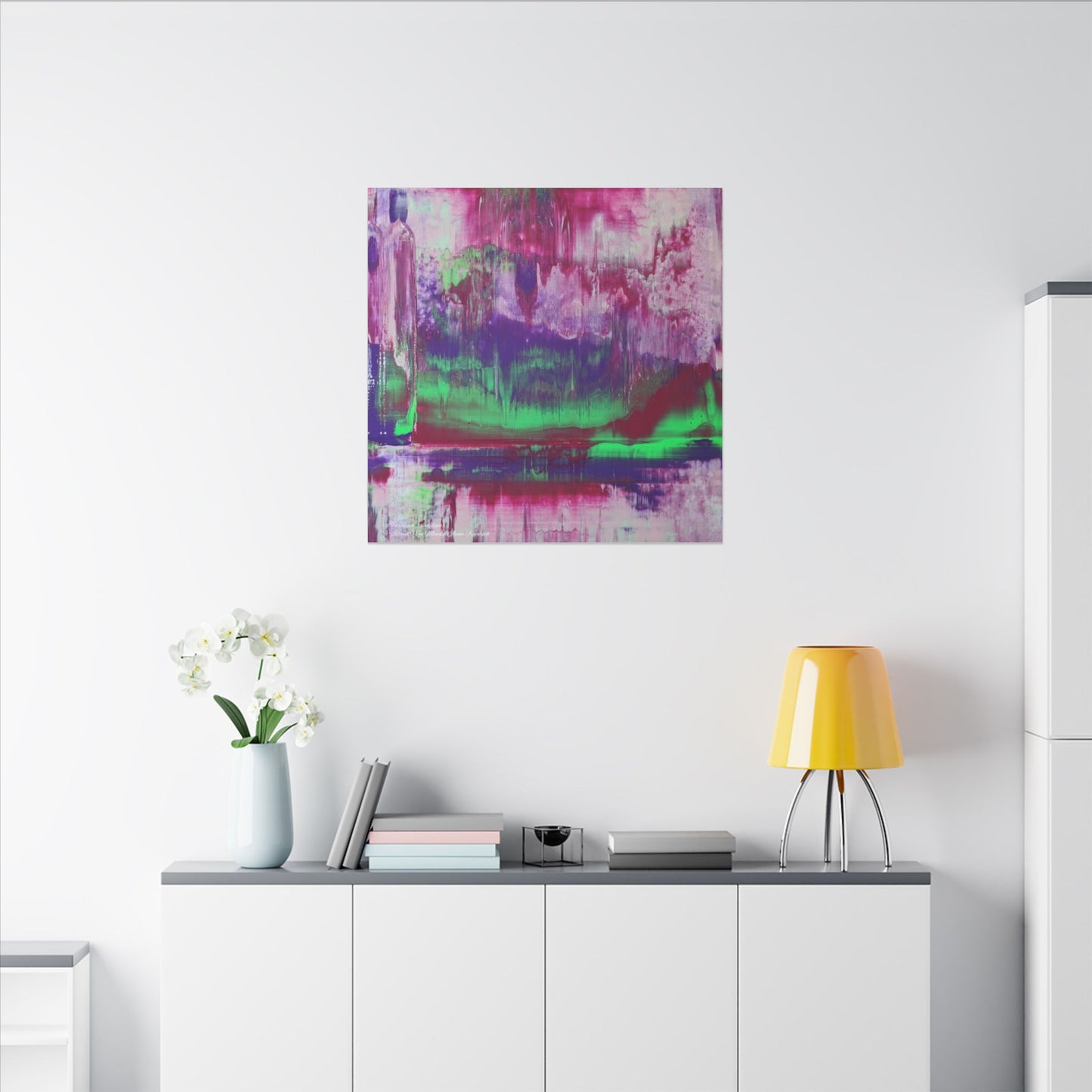 Island, Abstract, Matte Canvas, Stretched