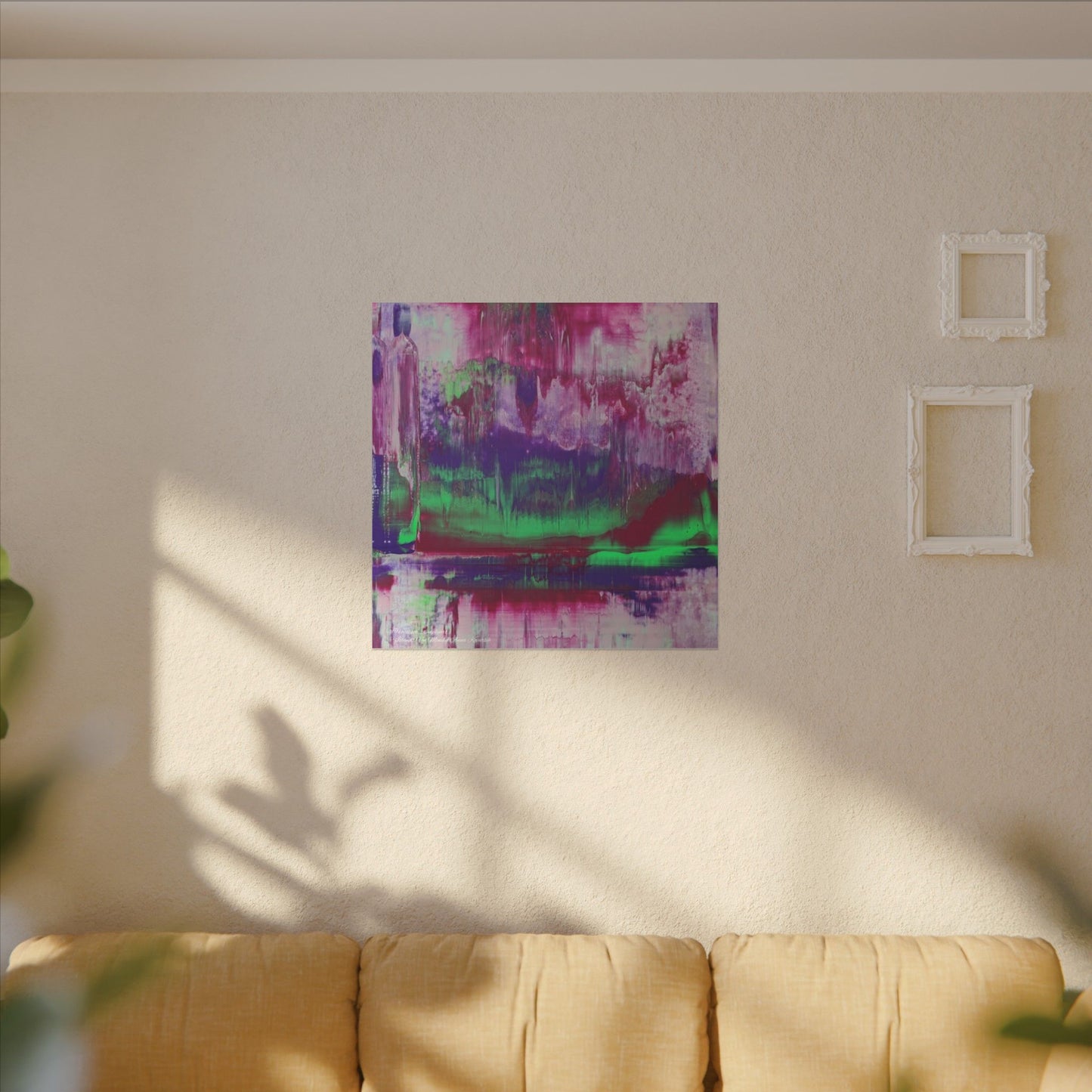 Island, Abstract, Matte Canvas, Stretched