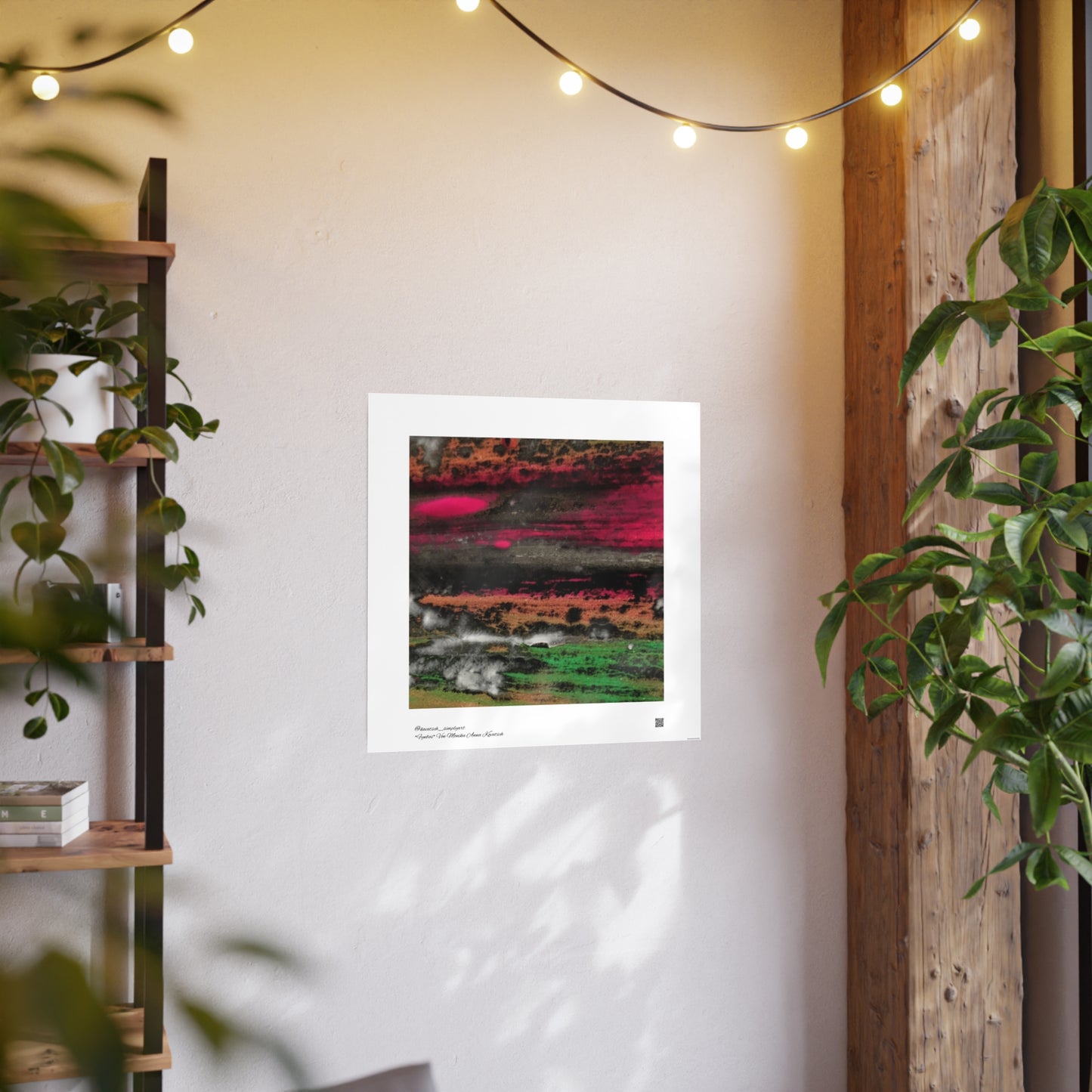 Fynbos, Abstract, FSC Paper Posters