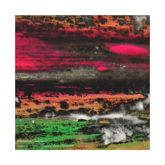 Fynbos l, Abstract, Matte Canvas, Stretched