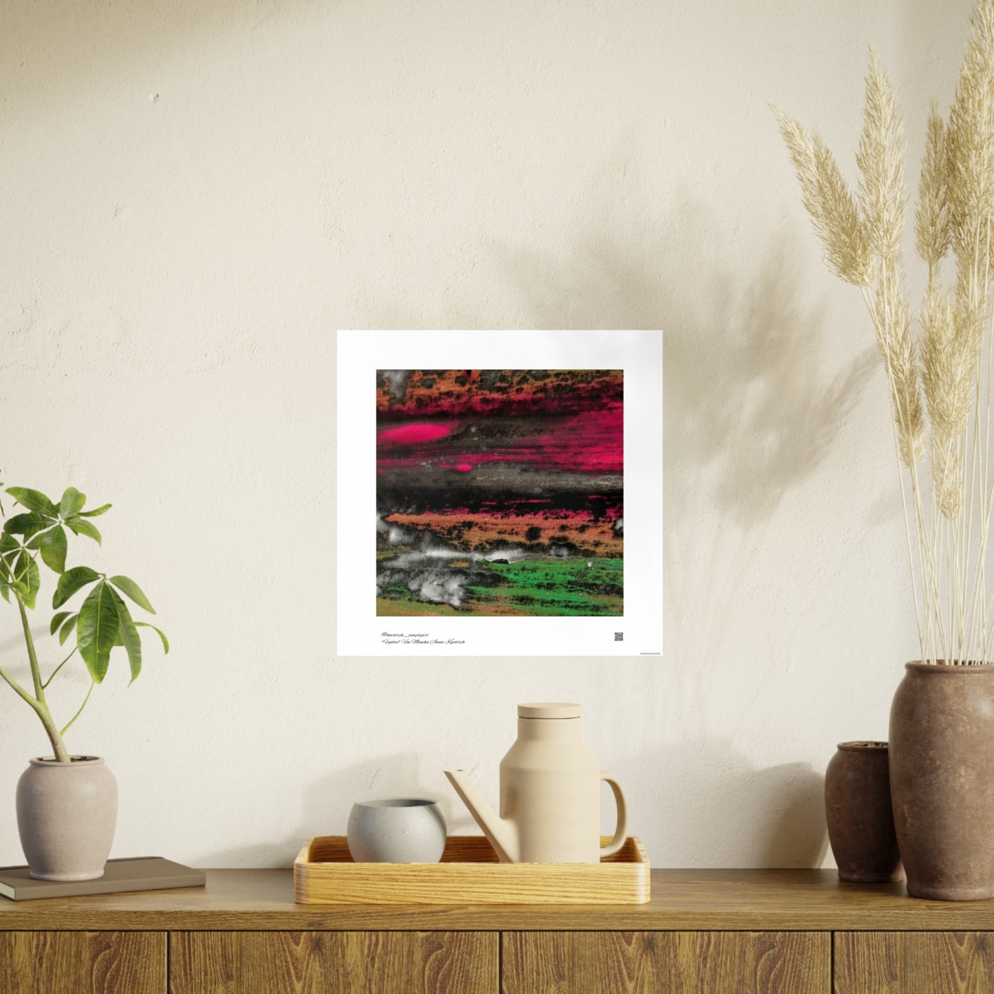 Fynbos, Abstract, FSC Paper Posters