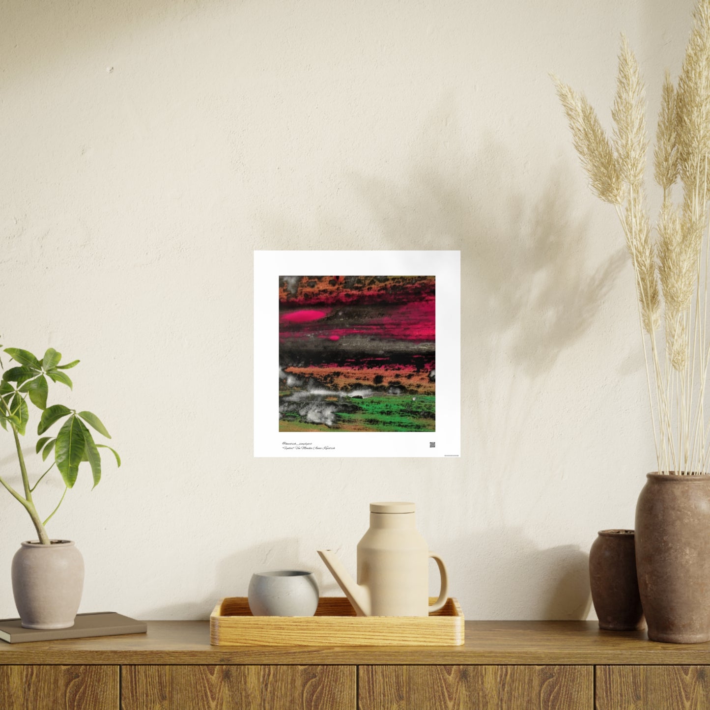 Fynbos, Abstract, FSC Paper Posters