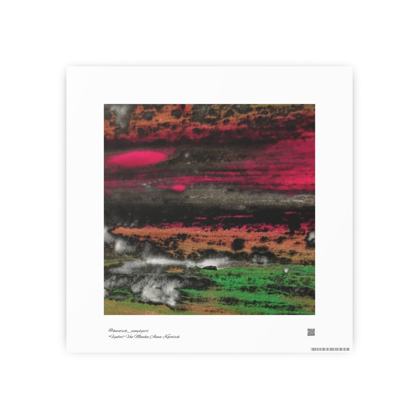 Fynbos, Abstract, FSC Paper Posters